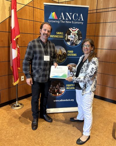 Emmett Smith of Northern Power and Light was recognized at ANCA's 2024 annual meeting 