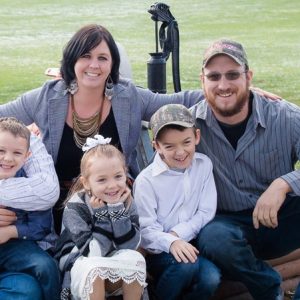 The Tucker Family at Tucker’s Black Angus Ranch in Brushton, New York